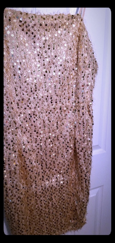 GOLD SEQUINS  DRESS